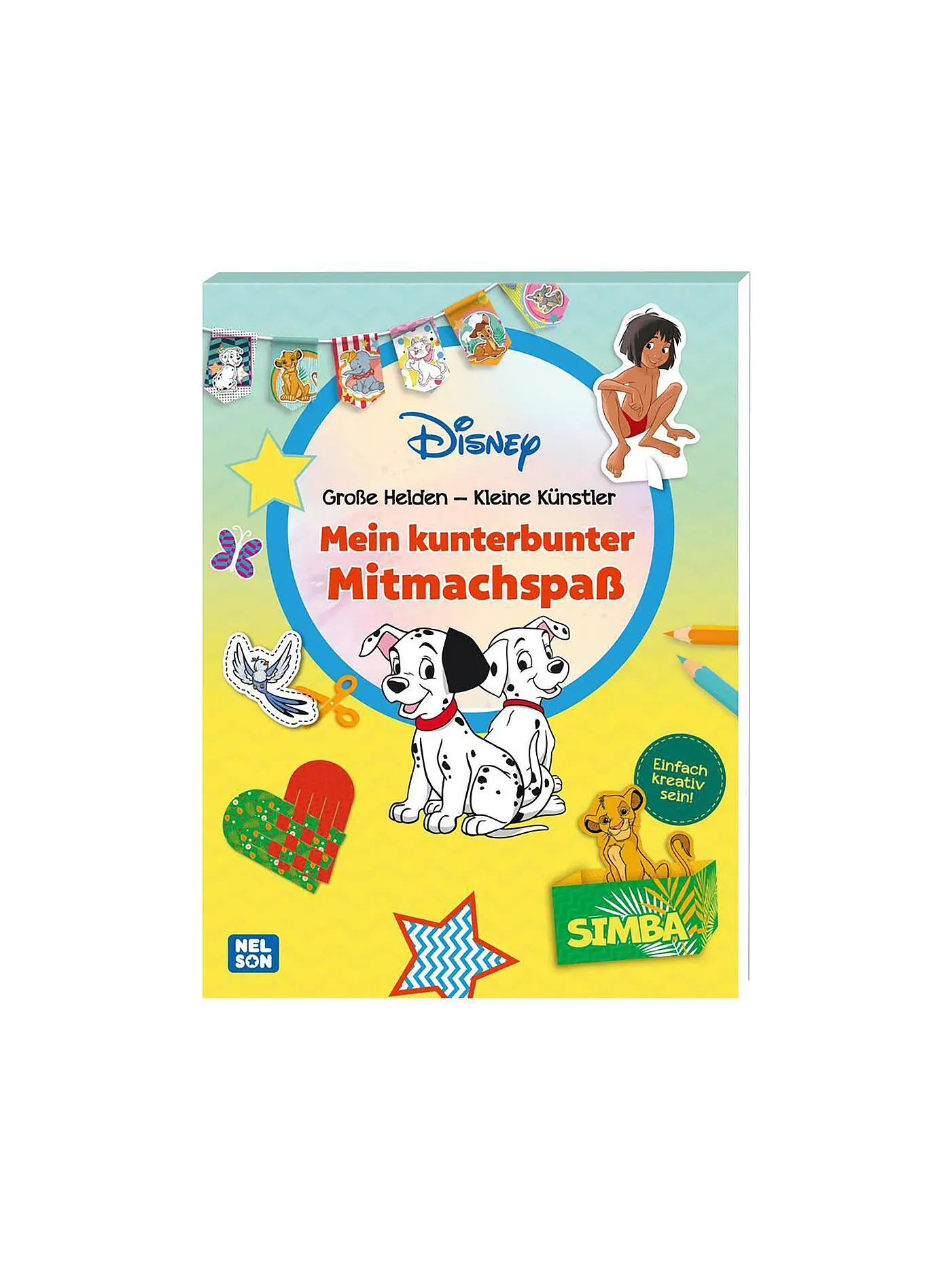 NELSON VERLAG | Disney Klassiker - Mein kunterbunter Mitmachspaß | 